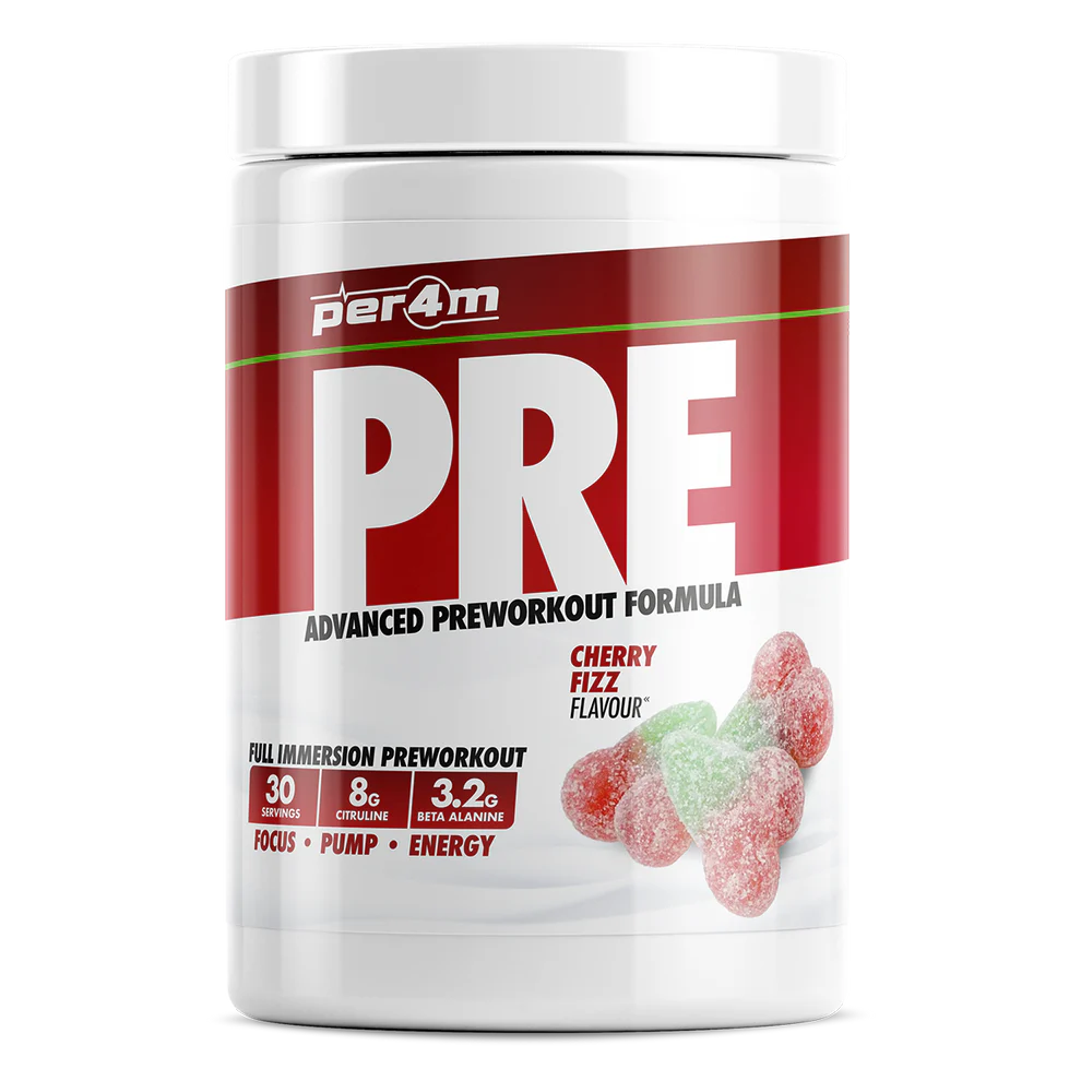 PER4M Pre Workout Stim Cherry Fizz