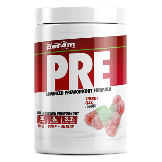 PER4M Pre Workout Stim Cherry Fizz