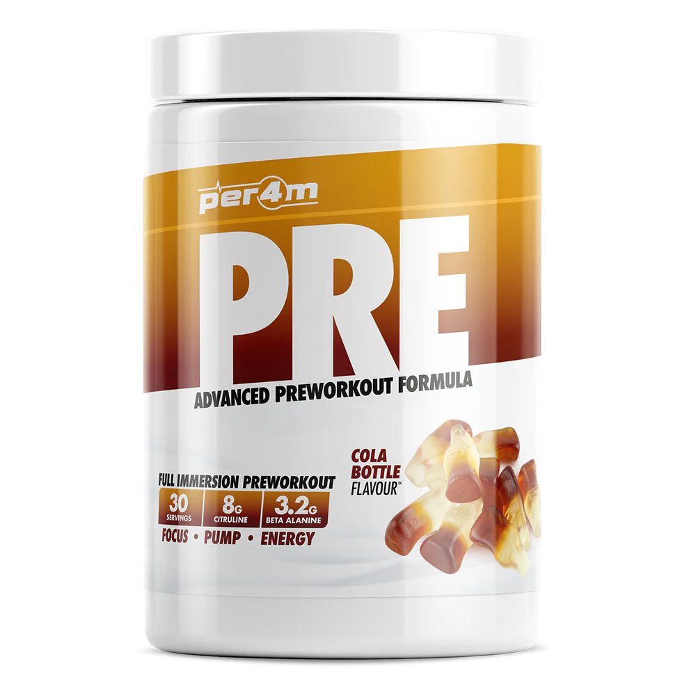 PER4M Pre Workout Stim Cola Bottle