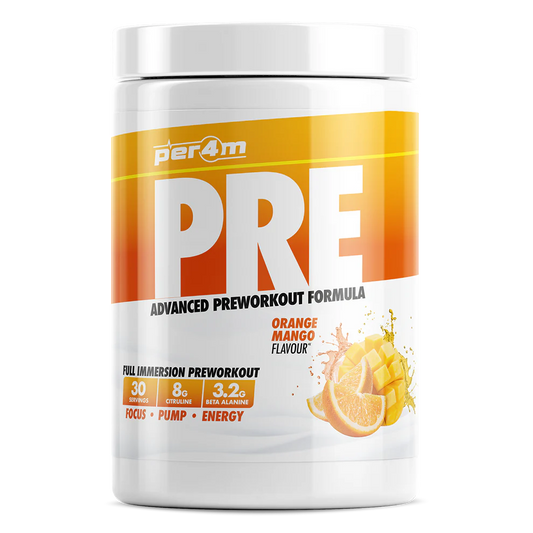 PER4M Pre Workout Stim Orange Mango