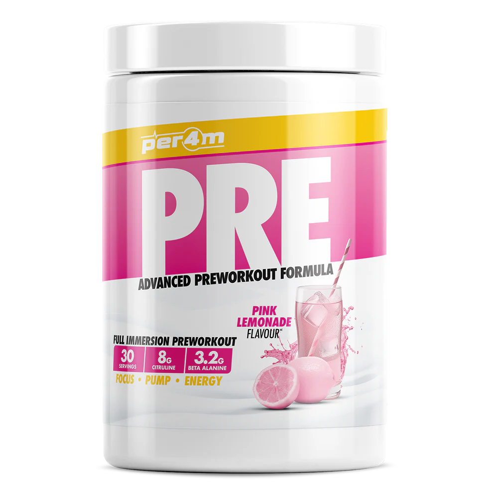 PER4M Pre Workout Stim Pink Lemonade