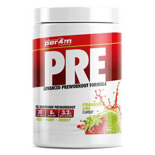 PER4M Pre Workout Stim Strawberry Lime